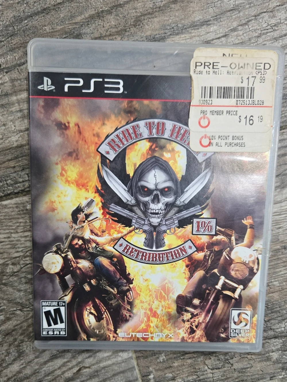 Ride to Hell: Retribution (PS3 2013) PS3 Game CIB Rare Cult Classic